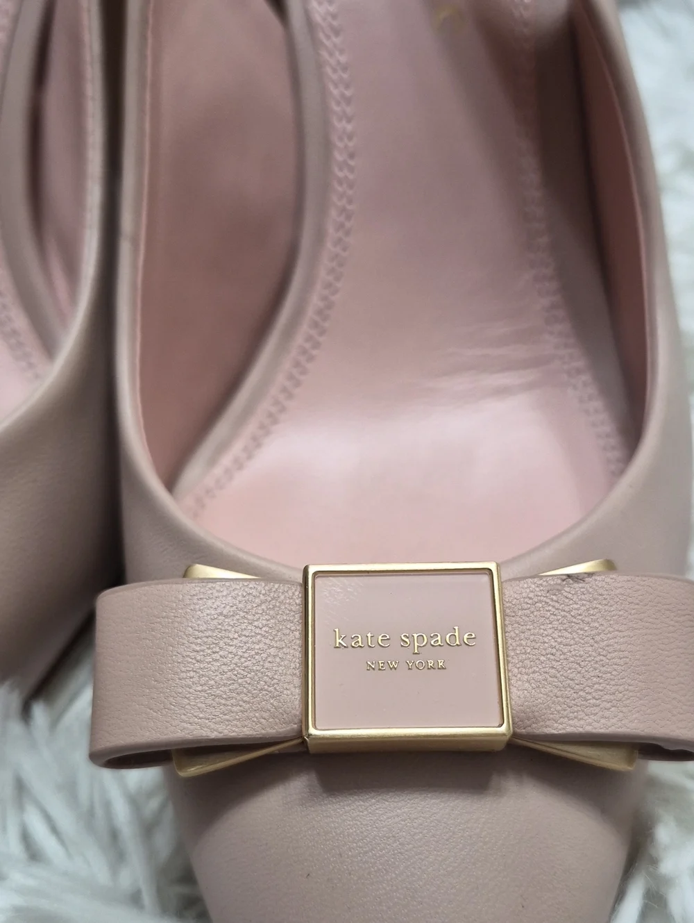 Kate Spade Bowdie Slingbback Women's Sz 6 B pumps $268